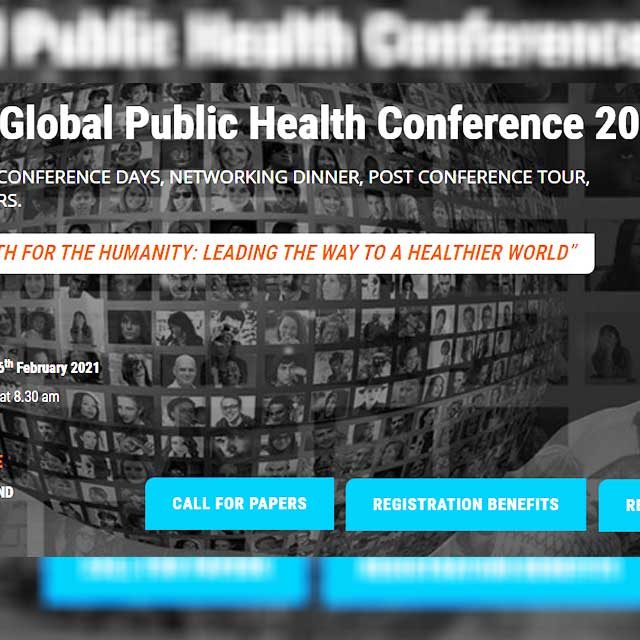 THE 4TH GLOBAL PUBLIC HEALTH CONFERENCE 2021 – (GLOBEHEAL 2021) globalheal